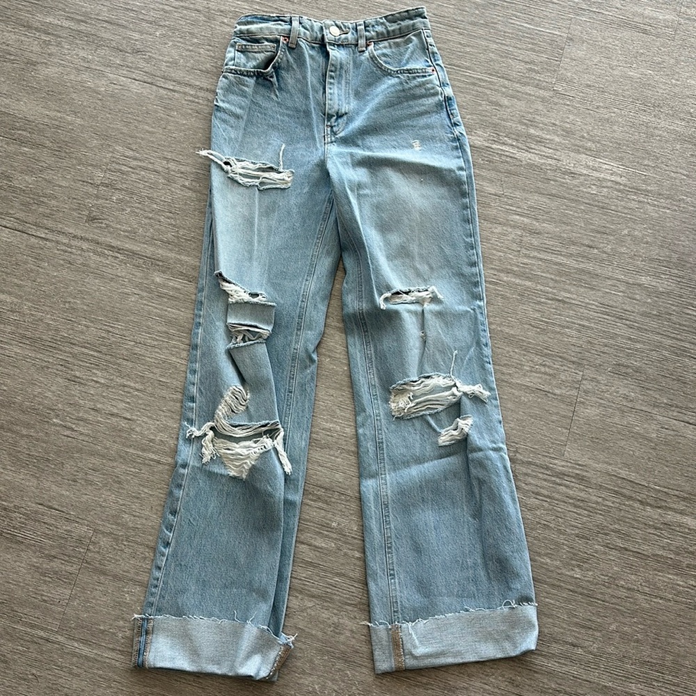 ZARA WIDE LEG PANTS